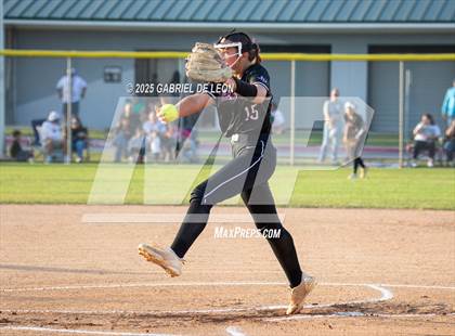 Thumbnail 3 in Flour Bluff @ Harlingen South (UIL Region IV Area Softball Game 2) photogallery.
