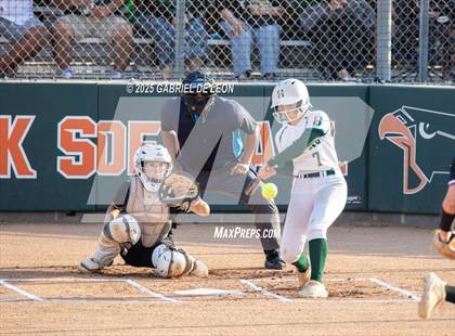 Thumbnail 3 in Flour Bluff @ Harlingen South (UIL Region IV Area Softball Game 2) photogallery.