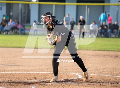 Thumbnail 3 in Flour Bluff @ Harlingen South (UIL Region IV Area Softball Game 2) photogallery.