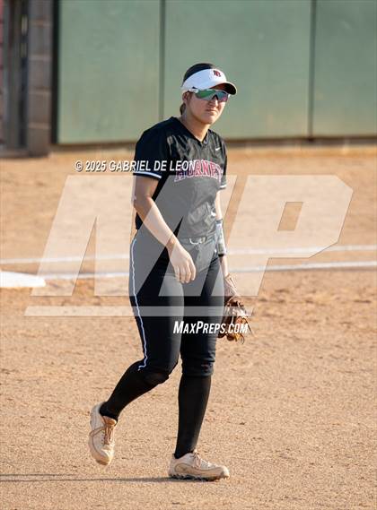 Thumbnail 3 in Flour Bluff @ Harlingen South (UIL Region IV Area Softball Game 2) photogallery.