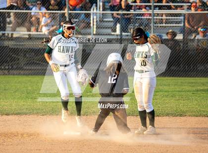 Thumbnail 2 in Flour Bluff @ Harlingen South (UIL Region IV Area Softball Game 2) photogallery.