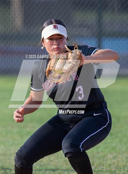 Thumbnail 2 in Flour Bluff @ Harlingen South (UIL Region IV Area Softball Game 2) photogallery.