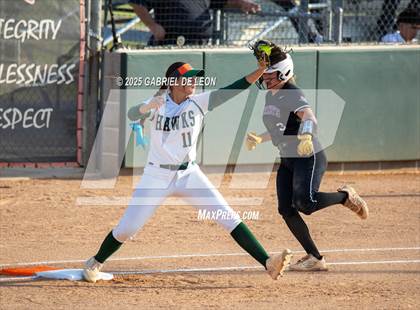 Thumbnail 3 in Flour Bluff @ Harlingen South (UIL Region IV Area Softball Game 2) photogallery.