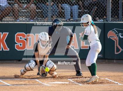 Thumbnail 2 in Flour Bluff @ Harlingen South (UIL Region IV Area Softball Game 2) photogallery.