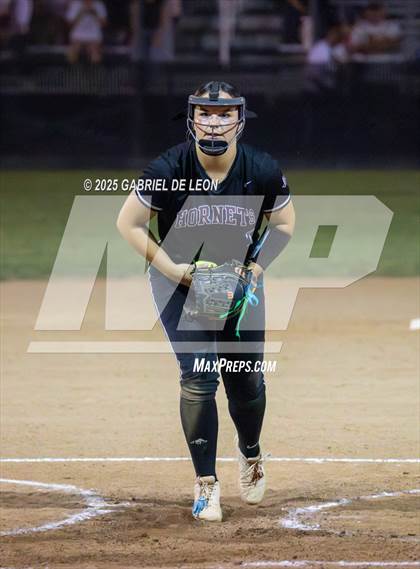 Thumbnail 2 in Flour Bluff @ Harlingen South (UIL Region IV Area Softball Game 2) photogallery.
