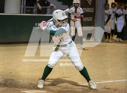 Thumbnail 3 in Flour Bluff @ Harlingen South (UIL Region IV Area Softball Game 2) photogallery.