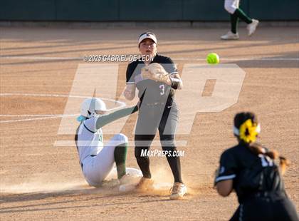 Thumbnail 2 in Flour Bluff @ Harlingen South (UIL Region IV Area Softball Game 2) photogallery.