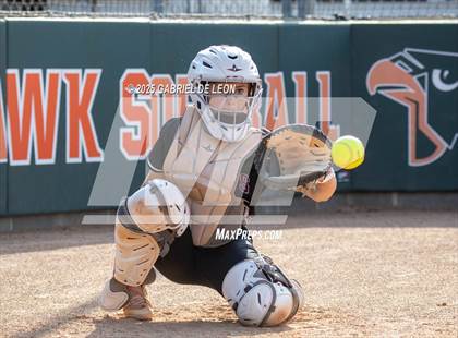 Thumbnail 3 in Flour Bluff @ Harlingen South (UIL Region IV Area Softball Game 2) photogallery.