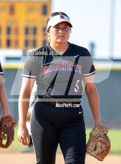 Thumbnail 2 in Flour Bluff @ Harlingen South (UIL Region IV Area Softball Game 2) photogallery.