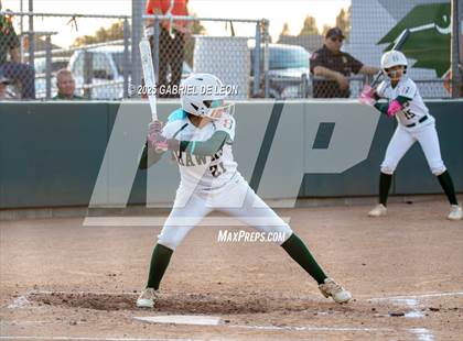 Thumbnail 1 in Flour Bluff @ Harlingen South (UIL Region IV Area Softball Game 2) photogallery.