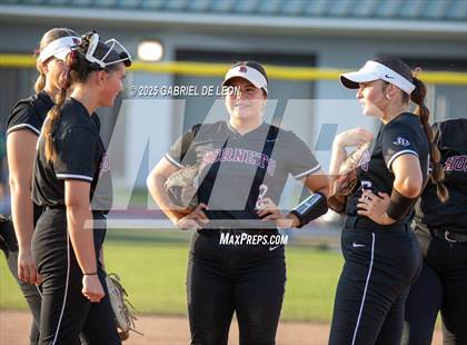 Thumbnail 1 in Flour Bluff @ Harlingen South (UIL Region IV Area Softball Game 2) photogallery.