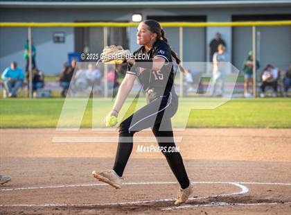 Thumbnail 3 in Flour Bluff @ Harlingen South (UIL Region IV Area Softball Game 2) photogallery.