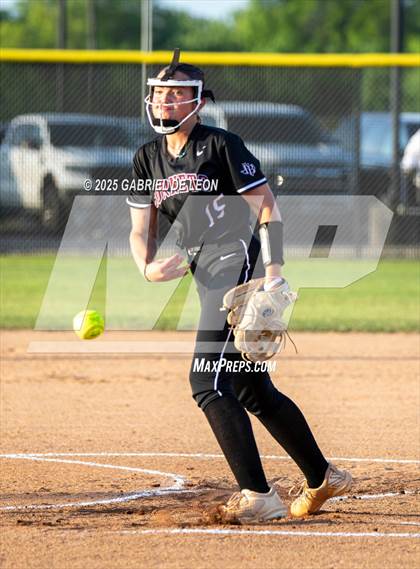 Thumbnail 2 in Flour Bluff @ Harlingen South (UIL Region IV Area Softball Game 2) photogallery.