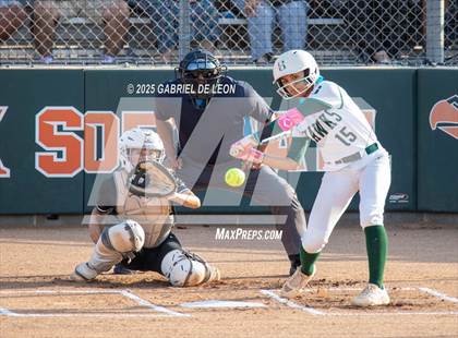 Thumbnail 1 in Flour Bluff @ Harlingen South (UIL Region IV Area Softball Game 2) photogallery.