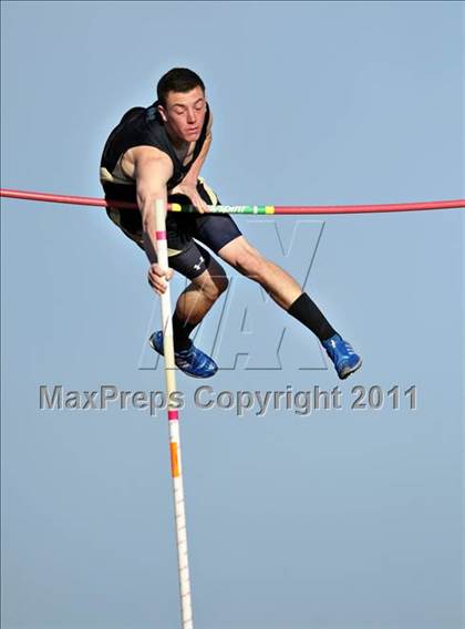 Thumbnail 1 in 44th Arcadia Invitational (Saturday's Boys Pole Vault) photogallery.