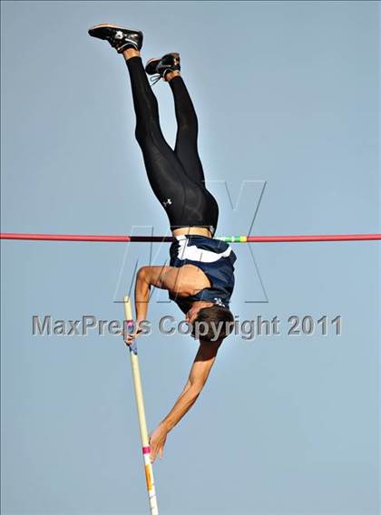 Thumbnail 1 in 44th Arcadia Invitational (Saturday's Boys Pole Vault) photogallery.