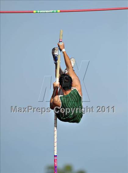 Thumbnail 1 in 44th Arcadia Invitational (Saturday's Boys Pole Vault) photogallery.