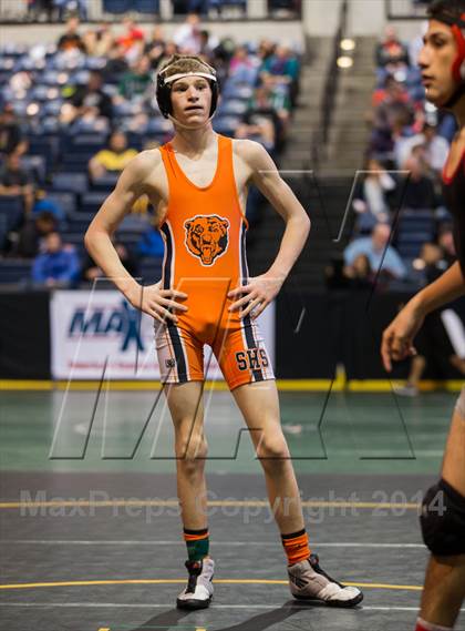 Thumbnail 3 in CIF SJS Masters Wrestling Championships photogallery.