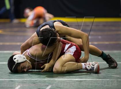 Thumbnail 3 in CIF SJS Masters Wrestling Championships photogallery.