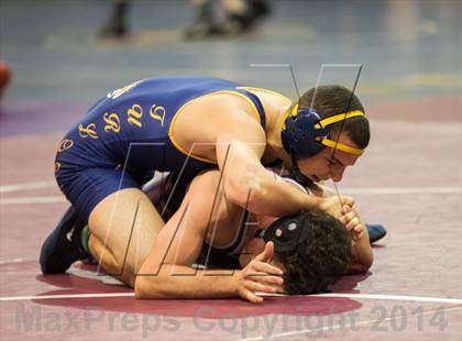 Thumbnail 3 in CIF SJS Masters Wrestling Championships photogallery.