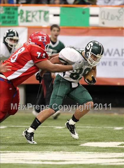 Thumbnail 1 in Schalmont vs. Hornell (NYSPHSAA Class B Final) photogallery.