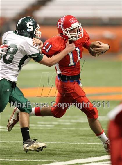 Thumbnail 2 in Schalmont vs. Hornell (NYSPHSAA Class B Final) photogallery.