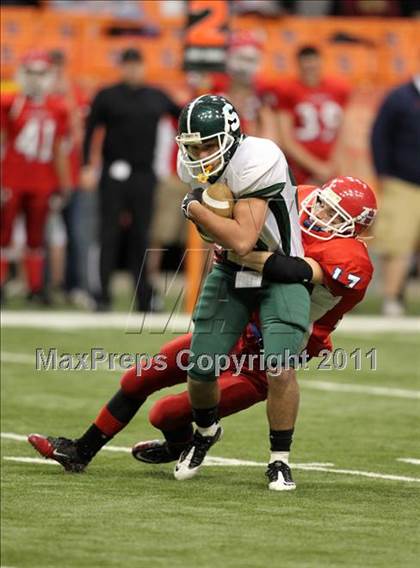 Thumbnail 1 in Schalmont vs. Hornell (NYSPHSAA Class B Final) photogallery.