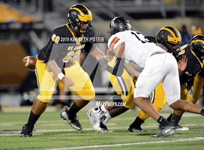 Thumbnail 3 in Brusly @ St. James (LHSAA 3A Quarterfinal) photogallery.