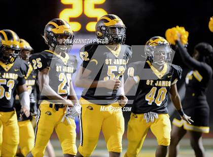 Thumbnail 1 in Brusly @ St. James (LHSAA 3A Quarterfinal) photogallery.