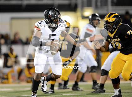 Thumbnail 1 in Brusly @ St. James (LHSAA 3A Quarterfinal) photogallery.
