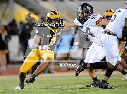 Thumbnail 2 in Brusly @ St. James (LHSAA 3A Quarterfinal) photogallery.