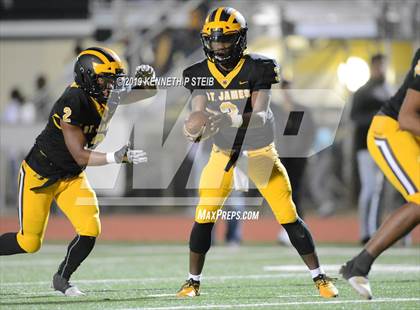 Thumbnail 3 in Brusly @ St. James (LHSAA 3A Quarterfinal) photogallery.
