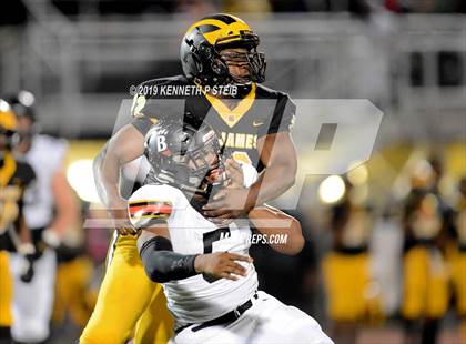 Thumbnail 1 in Brusly @ St. James (LHSAA 3A Quarterfinal) photogallery.