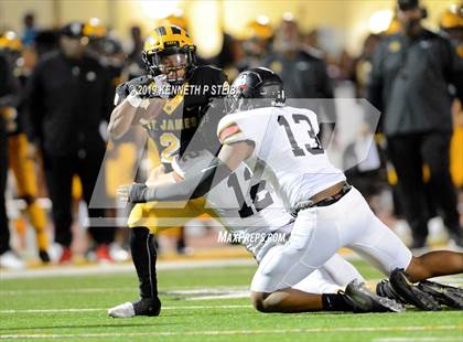 Thumbnail 1 in Brusly @ St. James (LHSAA 3A Quarterfinal) photogallery.