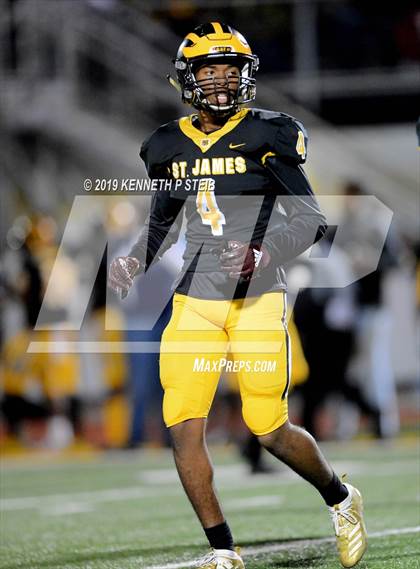 Thumbnail 2 in Brusly @ St. James (LHSAA 3A Quarterfinal) photogallery.