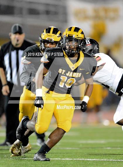 Thumbnail 3 in Brusly @ St. James (LHSAA 3A Quarterfinal) photogallery.