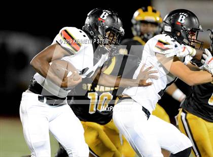 Thumbnail 2 in Brusly @ St. James (LHSAA 3A Quarterfinal) photogallery.