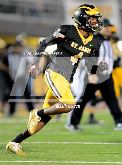 Thumbnail 2 in Brusly @ St. James (LHSAA 3A Quarterfinal) photogallery.