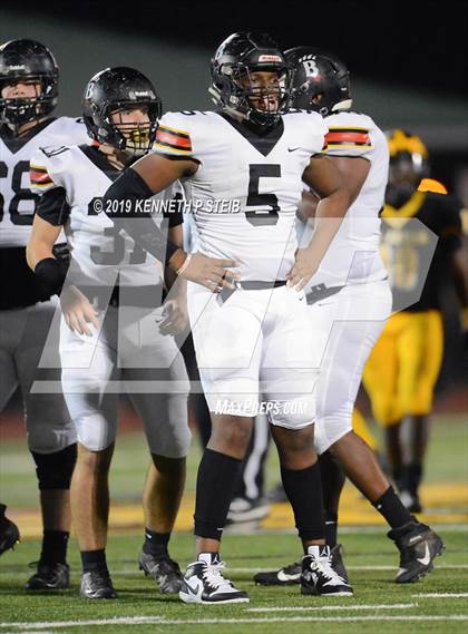 Thumbnail 1 in Brusly @ St. James (LHSAA 3A Quarterfinal) photogallery.
