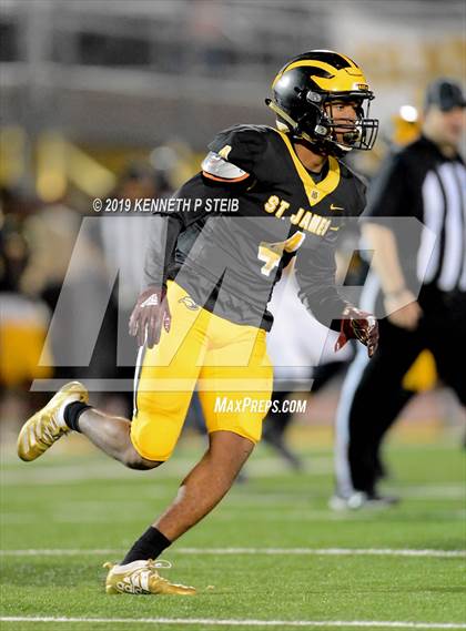 Thumbnail 1 in Brusly @ St. James (LHSAA 3A Quarterfinal) photogallery.