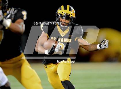 Thumbnail 2 in Brusly @ St. James (LHSAA 3A Quarterfinal) photogallery.