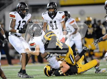 Thumbnail 1 in Brusly @ St. James (LHSAA 3A Quarterfinal) photogallery.