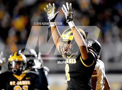 Thumbnail 2 in Brusly @ St. James (LHSAA 3A Quarterfinal) photogallery.