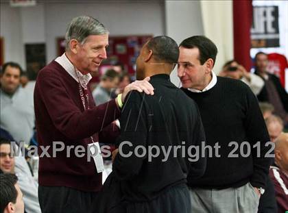 Thumbnail 3 in Findlay Prep vs. Simeon (Spalding Hoophall Classic) photogallery.