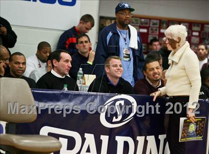 Thumbnail 1 in Findlay Prep vs. Simeon (Spalding Hoophall Classic) photogallery.