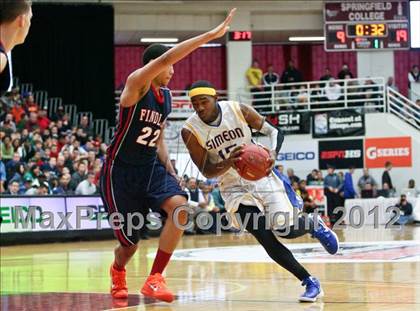 Thumbnail 1 in Findlay Prep vs. Simeon (Spalding Hoophall Classic) photogallery.