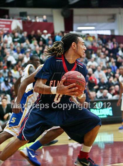 Thumbnail 3 in Findlay Prep vs. Simeon (Spalding Hoophall Classic) photogallery.