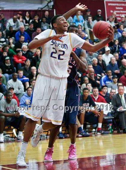 Thumbnail 3 in Findlay Prep vs. Simeon (Spalding Hoophall Classic) photogallery.