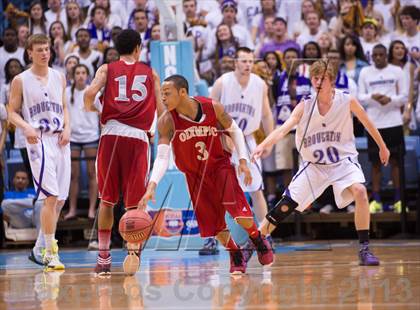 Thumbnail 1 in Broughton vs Olympic (NCHSAA 4A Final) photogallery.