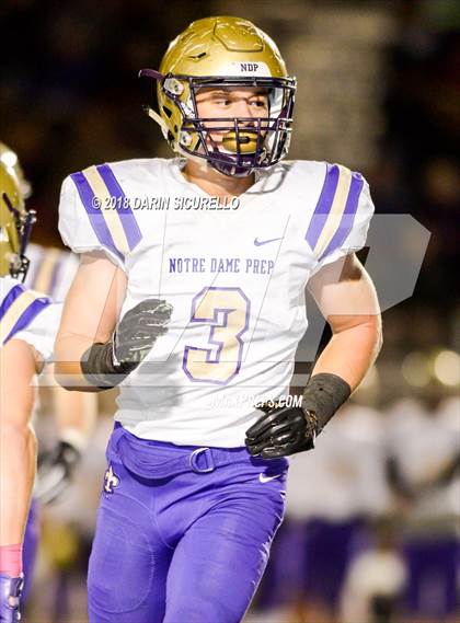 Thumbnail 1 in Notre Dame Prep vs. Williams Field (AIA 5A Semifinal) photogallery.